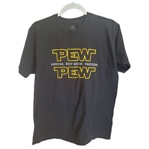 Funny Parody Star Wars noises Large T-shirt